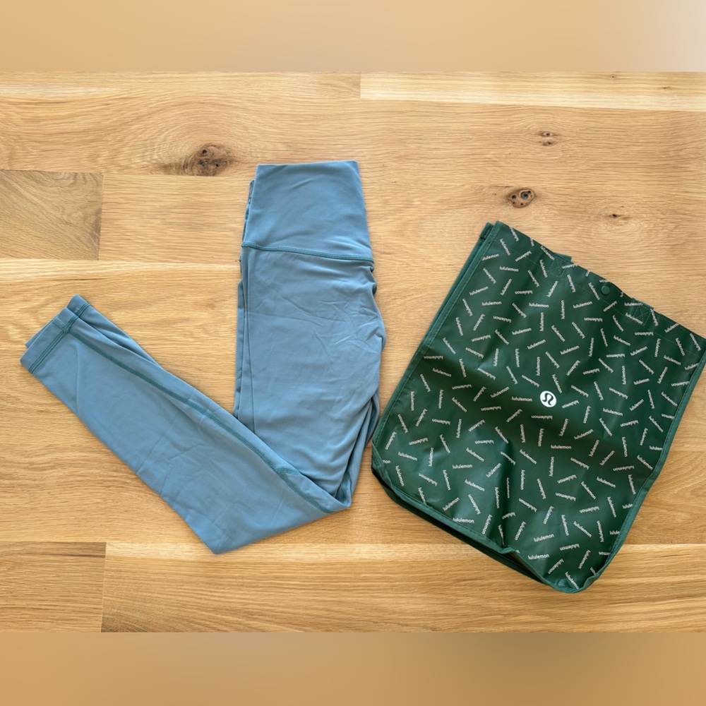 Lululemon Align pant. Size 8. Color blue. Great like new condition.